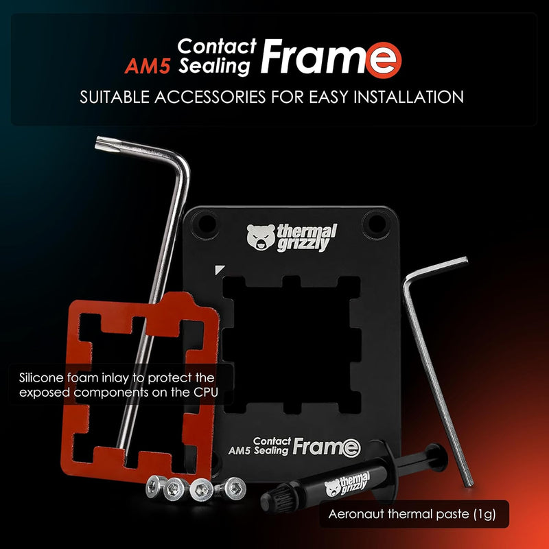 AM5 Contact Sealing Frame – CPU Protection Frame