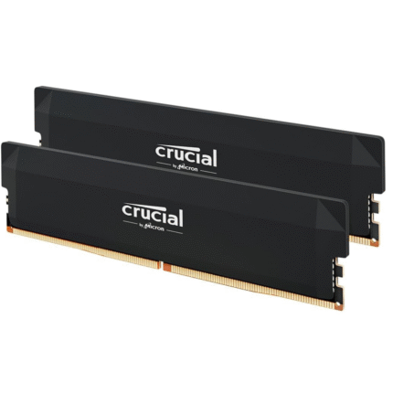 Crucial Pro DDR5 RAM 32GB Kit (2x16GB) 6000MHz CL36, Overclocking Gaming Memory